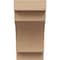 Ekena Millwork 9"W x 9"D x 18"H Wide Mediterranean Rough Cedar Woodgrain TimberThane Corbel, Primed Tan CORUR09X09X18MEDRCPR - alternate 5